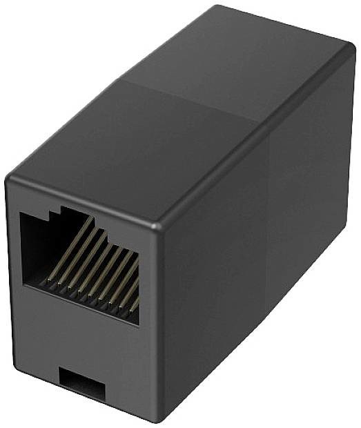 Hama ISDN adaptér [1x RJ45 zásuvka 8p8c - 1x RJ45 zásuvka 8p8c]  černá