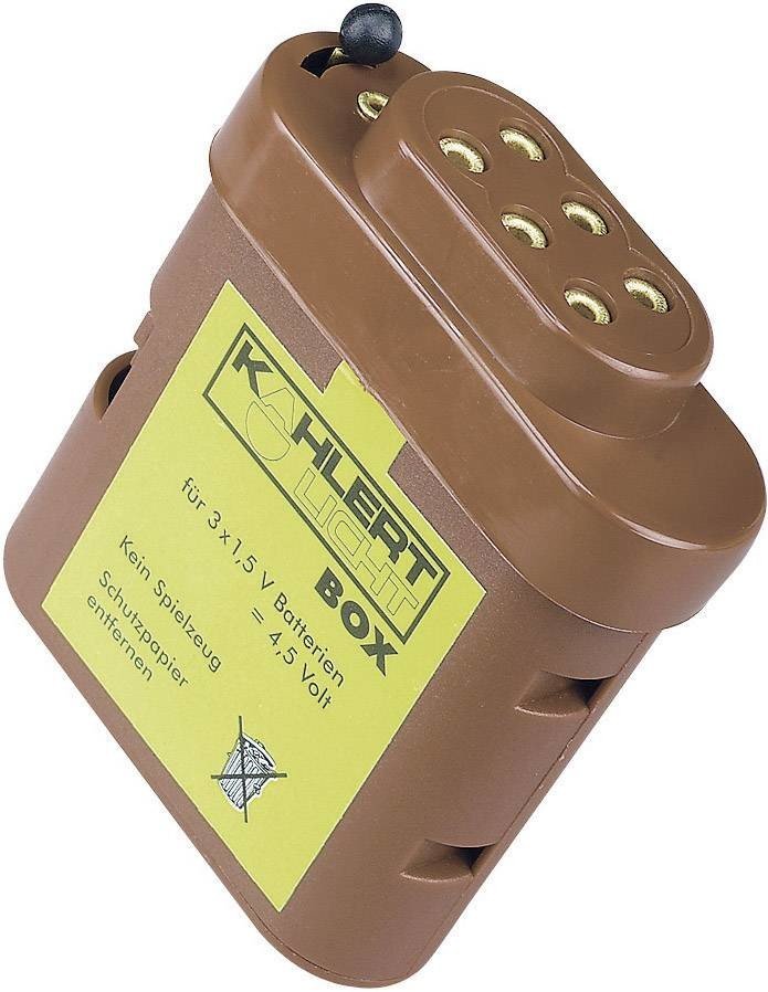 Kahlert Licht 60897 bateriový box  s připojovací zdířkou   4.5 V