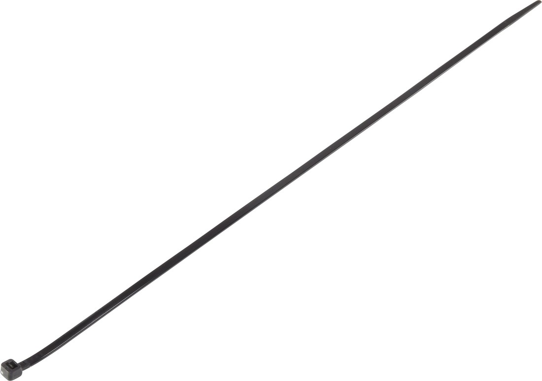 TRU COMPONENTS TC-6645808  stahovací pásky 385 mm 4.80 mm černá odolná vůči povětrnostním vlivům 100 ks