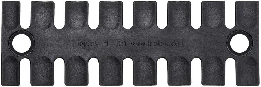 Icotek ZL 140 odlehčovací lišta polyamid černá 1 ks