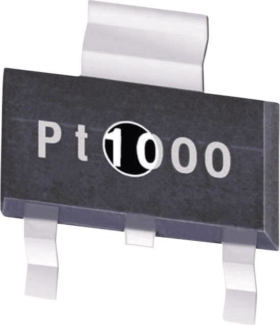 Yageo  SOT 223 PT 1000 2B SENS.TEMP.  PT1000 2B  PT1000  platinový teplotní senzor  -50 do  plus 150 °C  1000 Ω  3850 ppm/K  SOT-223   SMD