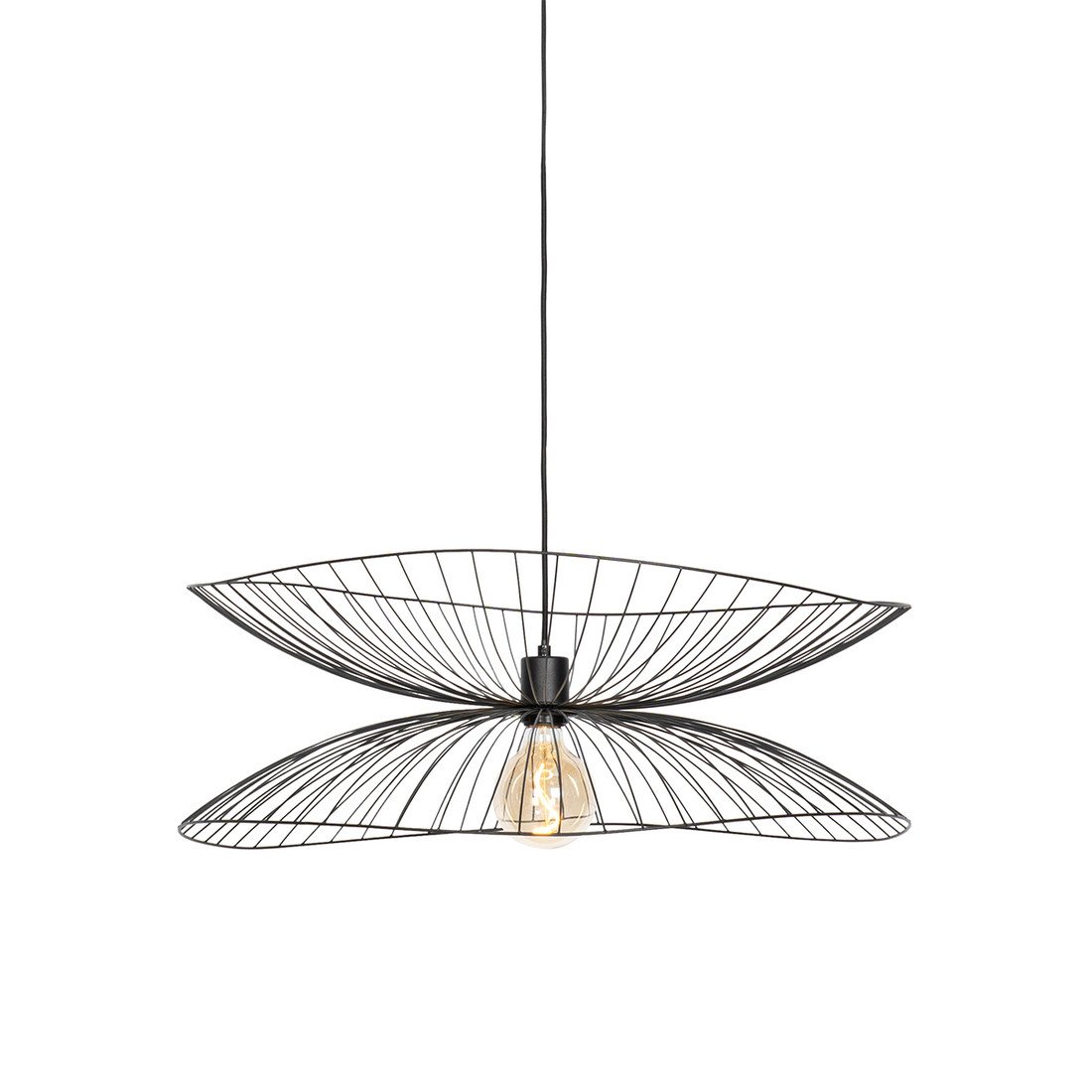 Design hanglamp zwart 66 cm - Pua