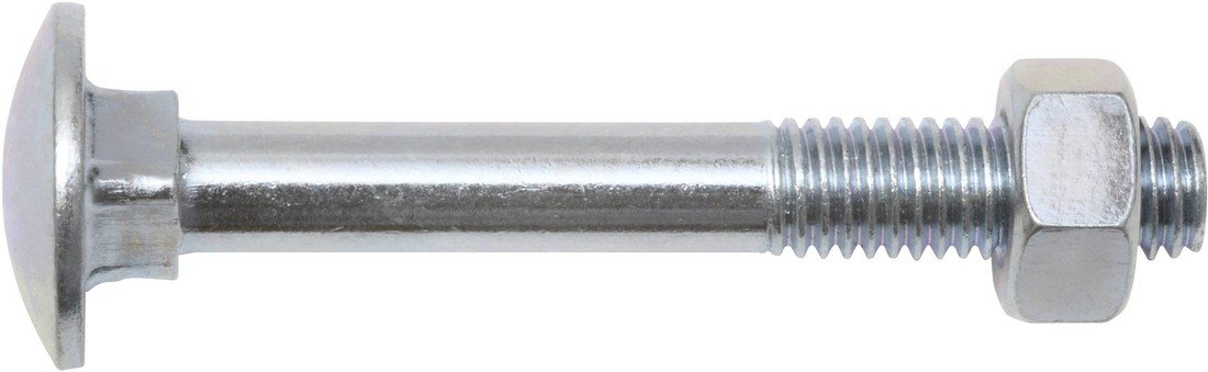 SWG 223 6 30 67 vratový šroub 6 mm 30 mm čtyřhran DIN 603 ocel pozinkované 50 ks