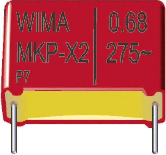 Wima MKP-X2 5,6uF 10procent 305V RM 37,5 1 ks odrušovací kondenzátor MKP-X2 radiální  5.6 µF 305 V/DC 10 procent 37.5 mm (d x š x v) 41.5 x 19 x 32 mm