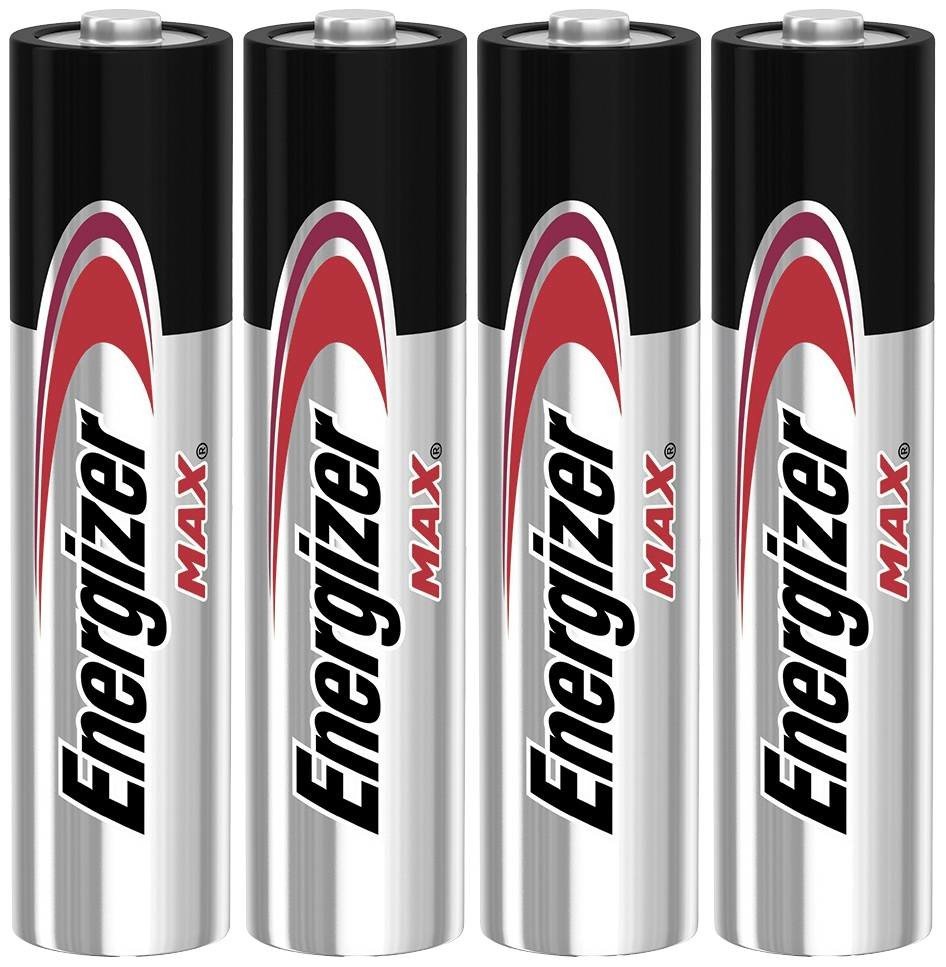 Energizer Max mikrotužková baterie AAA alkalicko-manganová  1.5 V 4 ks