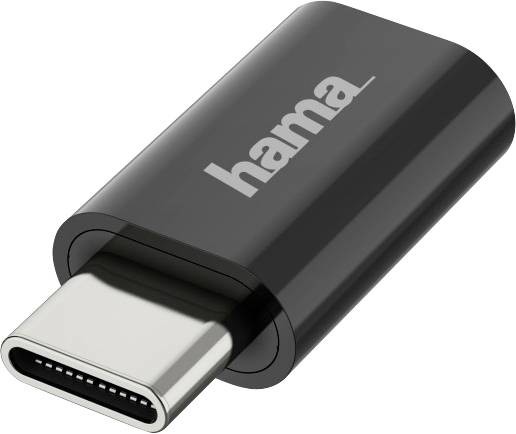 Hama USB 2.0 adaptér [1x micro USB zásuvka  - 1x USB-C® zástrčka]