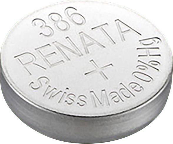 Renata SR43 knoflíkový článek 386 oxid stříbra 130 mAh 1.55 V 1 ks