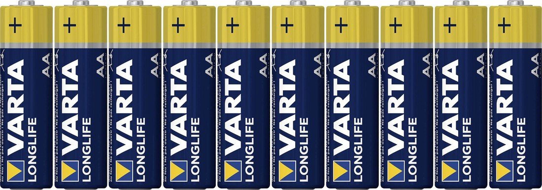 Varta LONGLIFE AA Folie 8 tužková baterie AA alkalicko-manganová 2800 mAh 1.5 V 8 ks