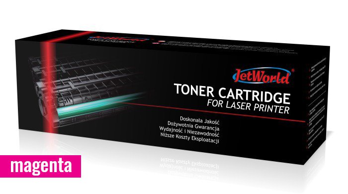 JetWorld PREMIUM kompatibilní toner pro Canon CRG-711M purpurový (magenta)