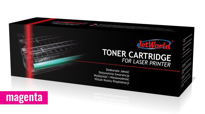 Toner cartridge JetWorld Magenta Minolta C35, C35P Develop Ineo +35, 35P (TNP-22M, TNP22M)  replacement A0X5352, A0X53D2