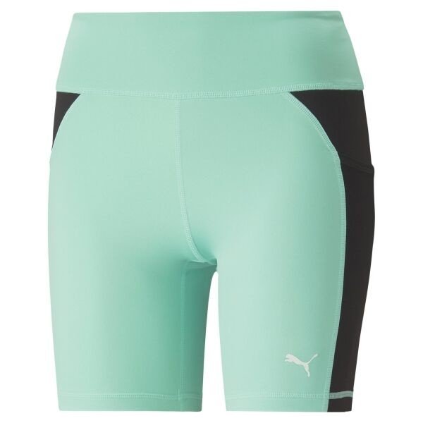 Puma FIT 5 TIGHT SHORT Dámské sportovní kraťasy, světle modrá, velikost XS