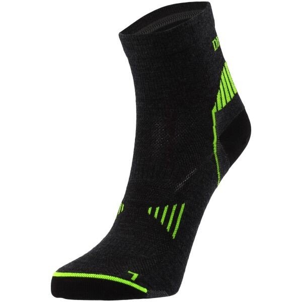 Devold RUNNING MERINO ANKLE SOCK Sportovní vlněné ponožky, černá, velikost 41-43