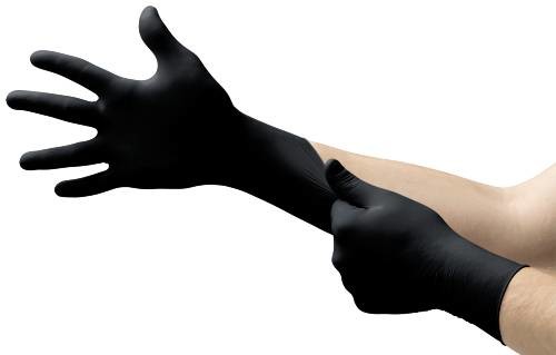 Ansell MICROFLEX® 93732070 100 ks nitril jednorázové rukavice Velikost rukavic: 7 EC 1935/2004, EN 374-5, EN 374-2, EN 374-4, EN ISO 21420:2020, ISO 18889:2019, EN 455, EN 374-1, CE 0493