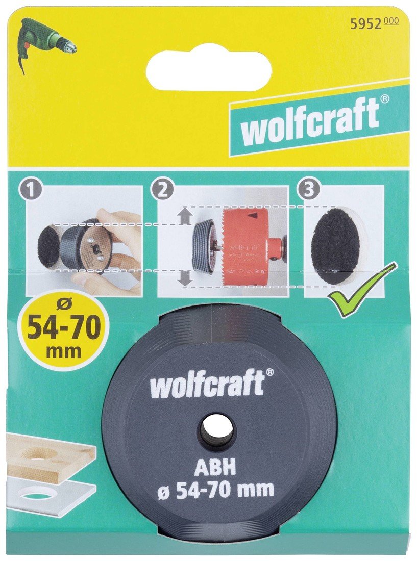 Wolfcraft  5952000 sada pro zvětšování otvorů    1 ks