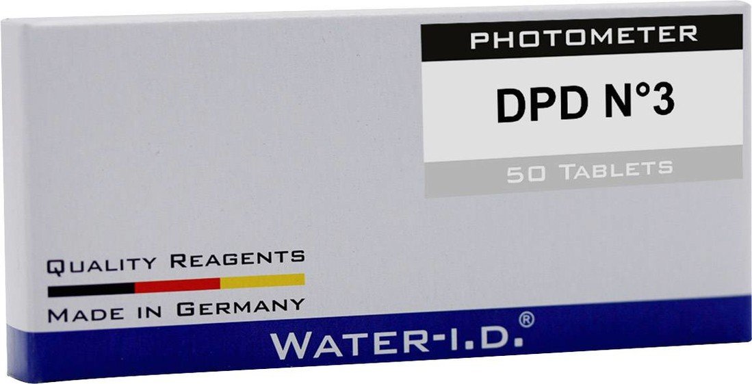 Water ID 50 Tabletten DPD N°3 für PoolLAB tablety