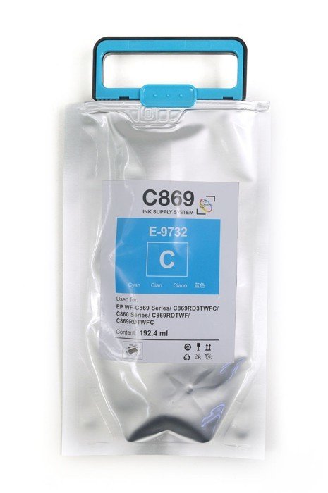 Ink Cartridge JetWorld Cyan EPSON T9732 replacement C13T973200