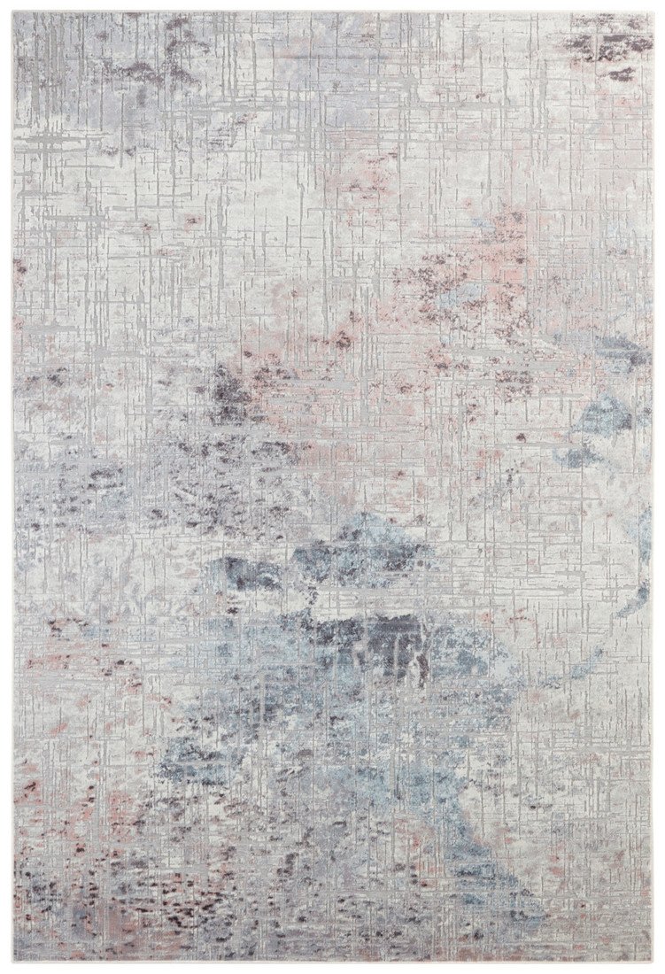 ELLE Decoration koberce Kusový koberec Maywand 105060 Grey, Rose, Blue z kolekce Elle - 95x140 cm Šedá
