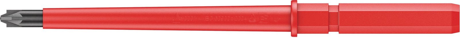 Wera Kraftform Kompakt VDE 65i VDE křížový PZ, plochý výměnné bity s rukojetí  2   154 mm