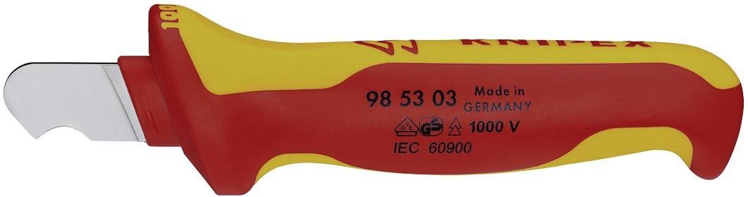 Knipex 98 53 03  nůž na kabely Vhodné pro odizolovací kleště Kulaté kabely