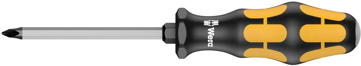 Wera 918 05017050001 dílna  křížový šroubovák PZ 1 Délka dříku: 80 mm DIN ISO 8764-PZ, DIN 5262