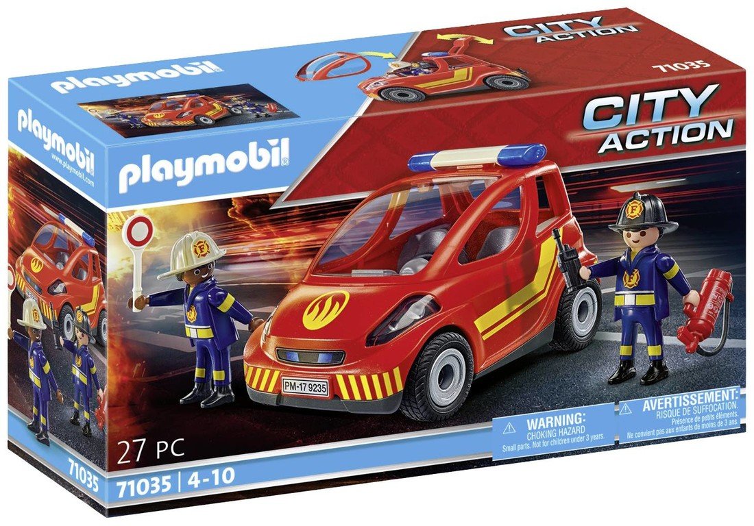 Playmobil® City Action Malé hasičské vozy 71035