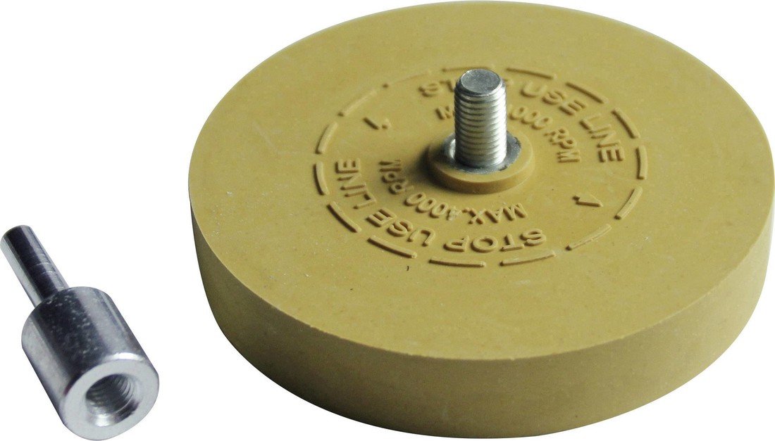 Kunzer 7RS85  gumový kotouč na odstranění samolepek (Ø) 85 mm