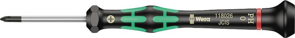 Wera 2050 05118026001 pro elektroniku a jemnou mechaniku křížový šroubovák PH 0 Délka dříku: 40 mm