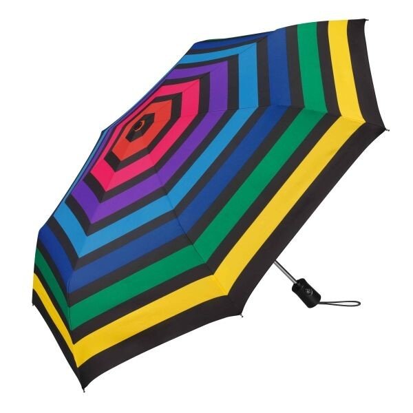 HAPPY RAIN MULTICOLOR Dámský automatický deštník, mix, velikost UNI