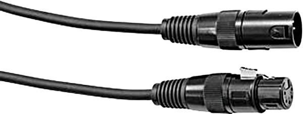 Eurolite 5 - Pol DMX propojovací kabel [1x XLR zástrčka 5pólová  - 1x XLR zásuvka 5pólová ] 3.00 m