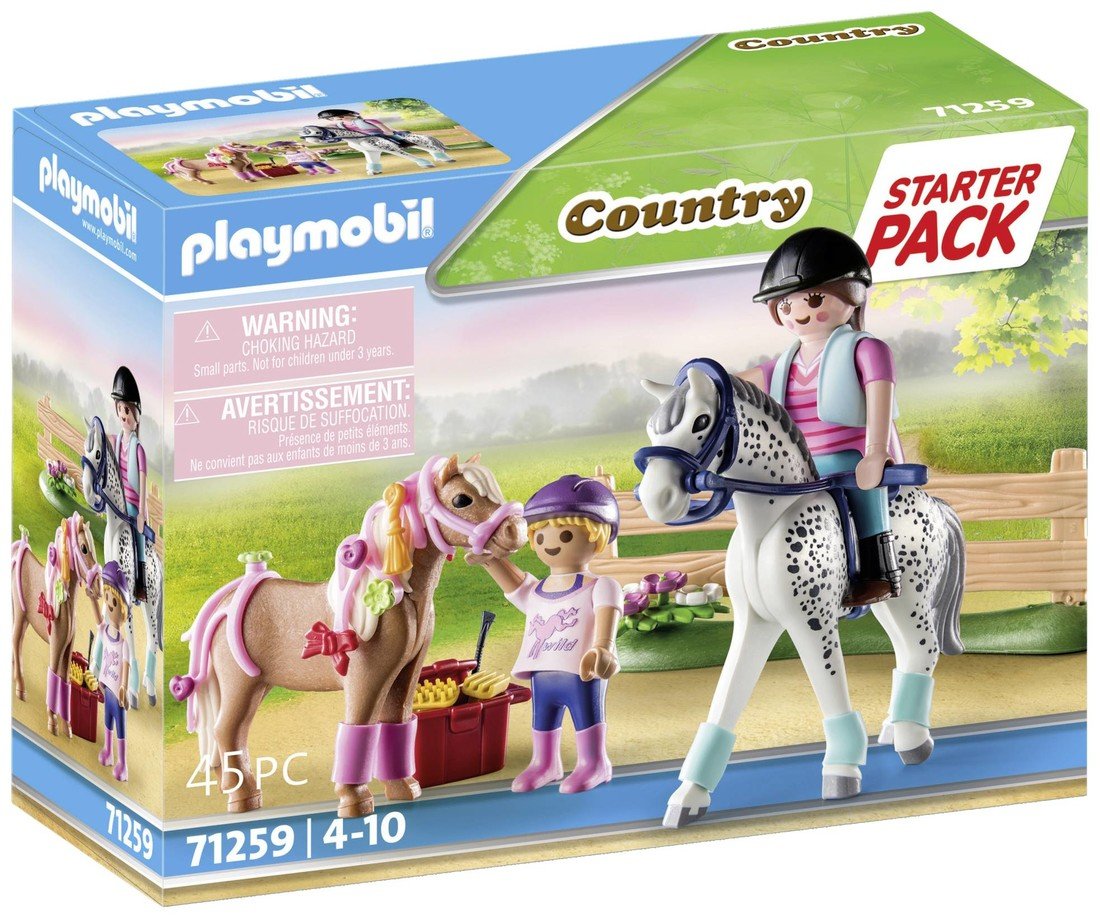 Playmobil® Country Startovací balíček pro péči o koňské koně 71259