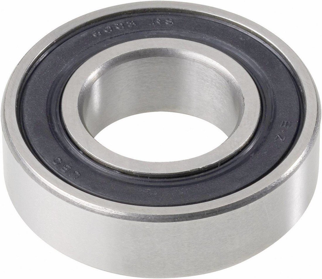 UBC Bearing 6203 2RS radiální drážkované kuličkové ložisko Ø otvoru 17 mm vnější Ø 40 mm počet otáček (max.) 12000 ot./min