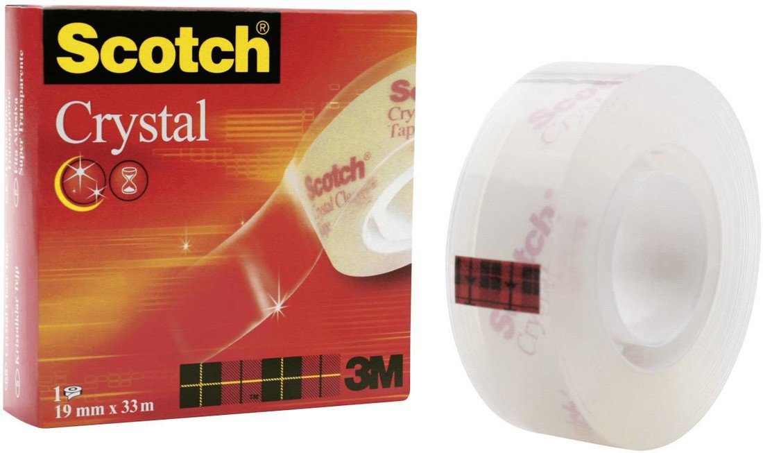 Scotch FT-5100-3060-2 C6001933 lepicí páska Scotch® Crystal Clear 600 transparentní (d x š) 33 m x 19 mm 1 ks