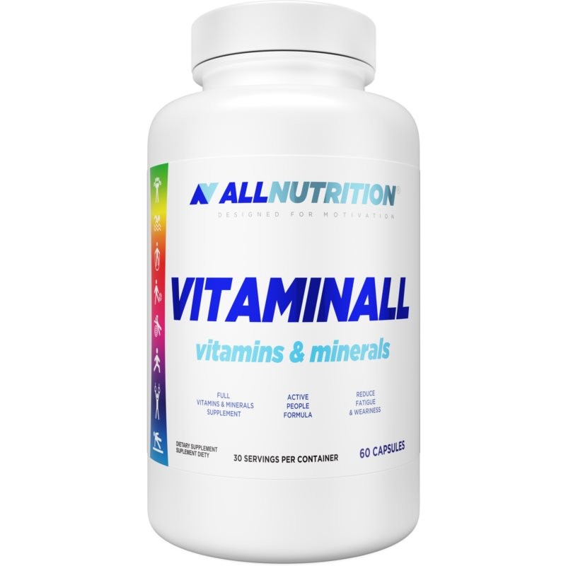 Allnutrition Vitaminall Vitamins & Minerals komplexní multivitamín s minerály 60 cps