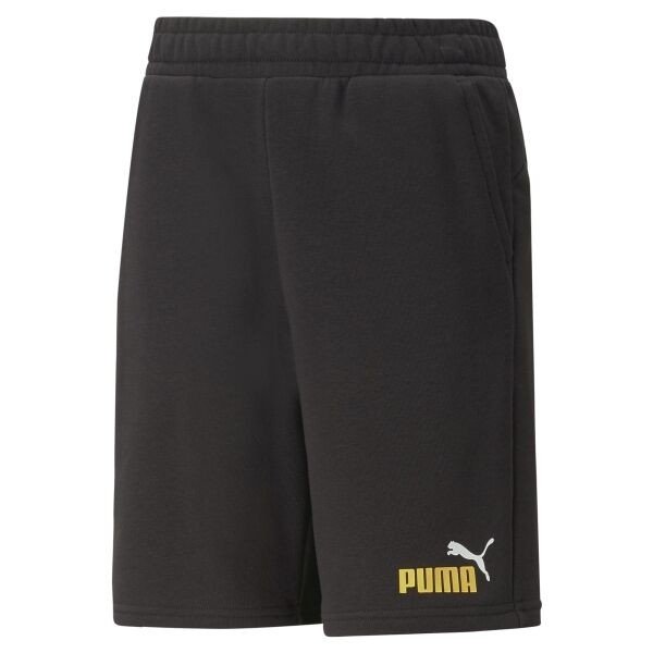 Puma ESS+2 COL SHORTS TR B Chlapecké šortky, černá, velikost 116