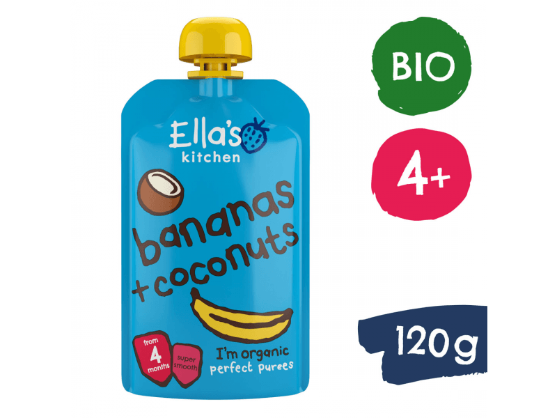 Ella's Kitchen BIO Banán a kokos (120 g)