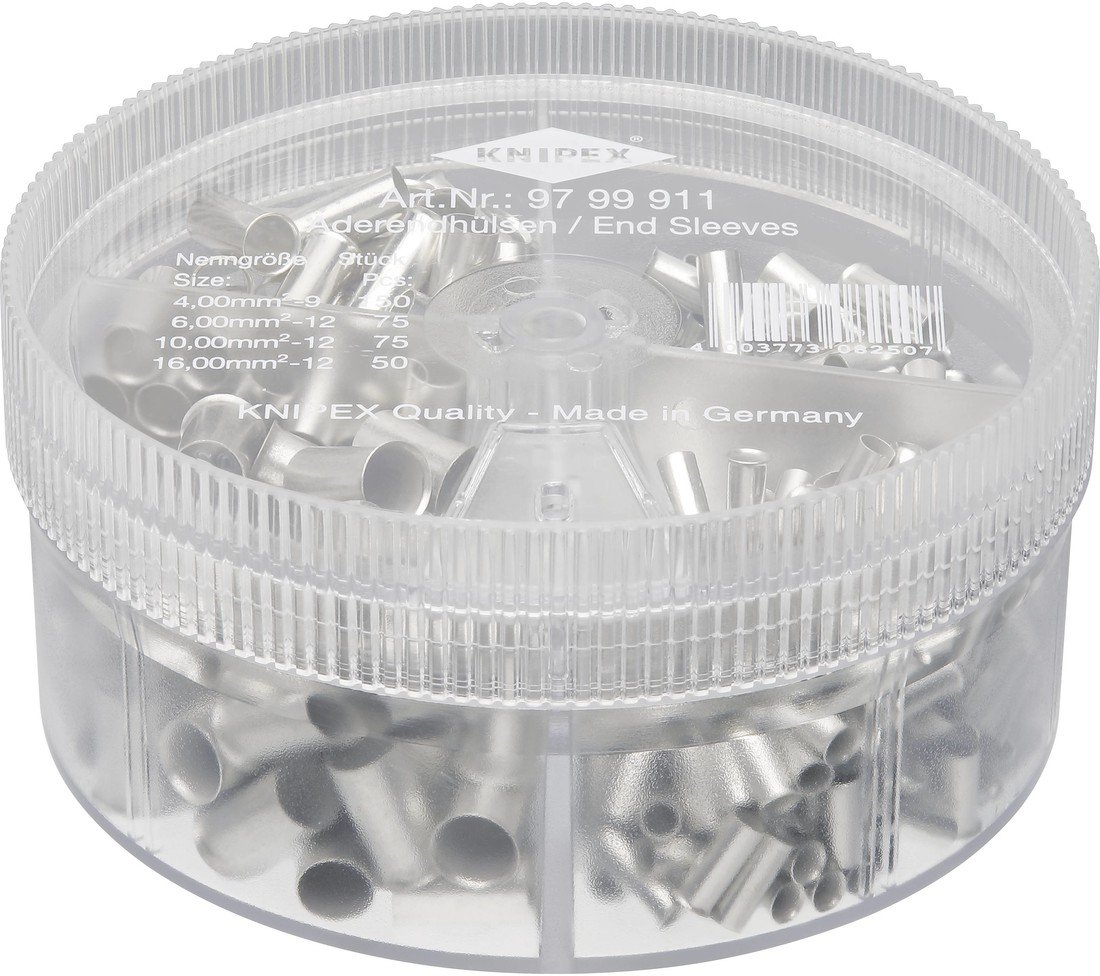 Knipex 97 99 911 sada dutinek  bez izolace  350 ks