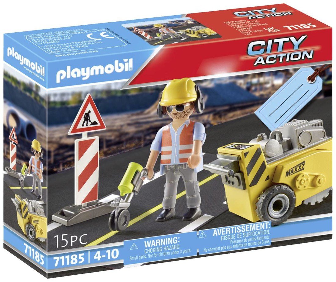 Playmobil® City Action Stavební dělníci se stříkačem hran 71185