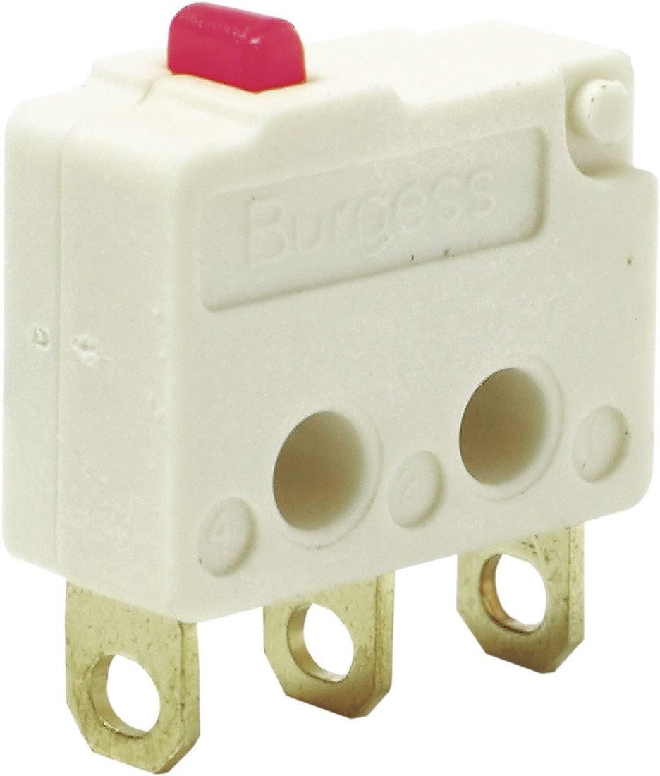 Burgess F4T7UL mikrospínač F4T7UL 250 V/AC 5 A 1x zap/(zap) IP40 bez aretace 1 ks