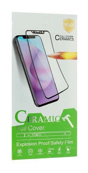 Fólie na displej Ceramic pro Samsung S23 Plus Full Cover černá 96028