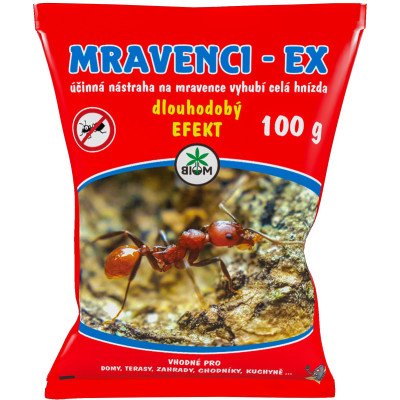 Mravenci EX prášek nástraha na mravence, 100 g