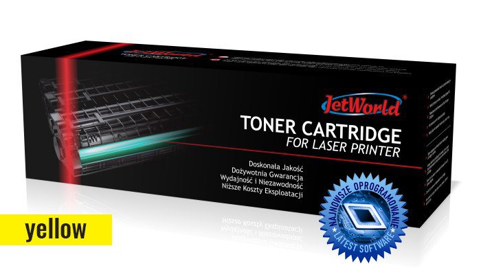 Toner cartridge JetWorld compatible with HP 415A W2032A LaserJet Color Pro M454, M479 2.1K Yellow