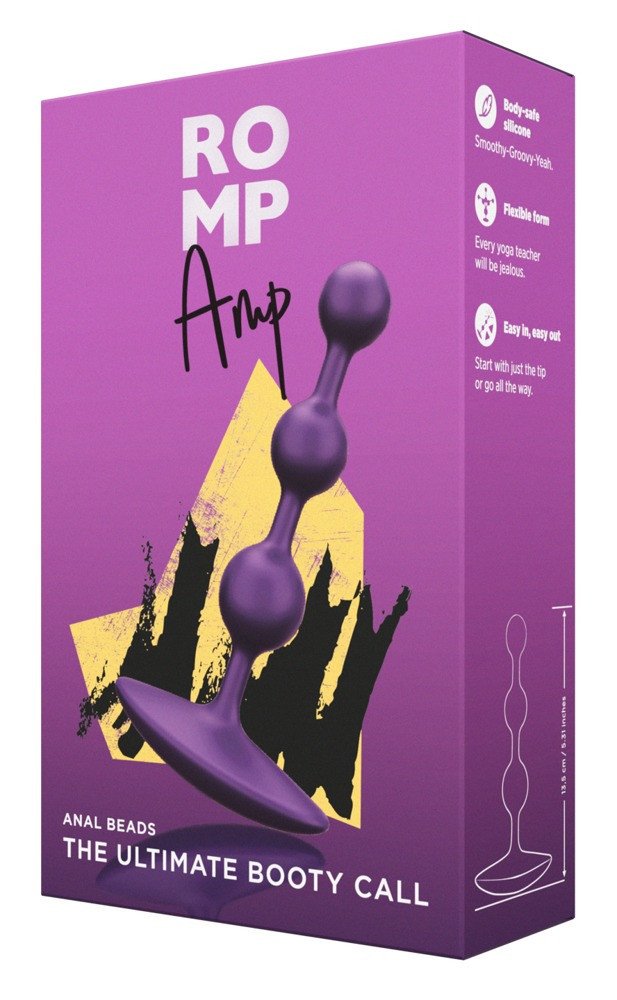 ROMP Amp - anal beads (purple)
