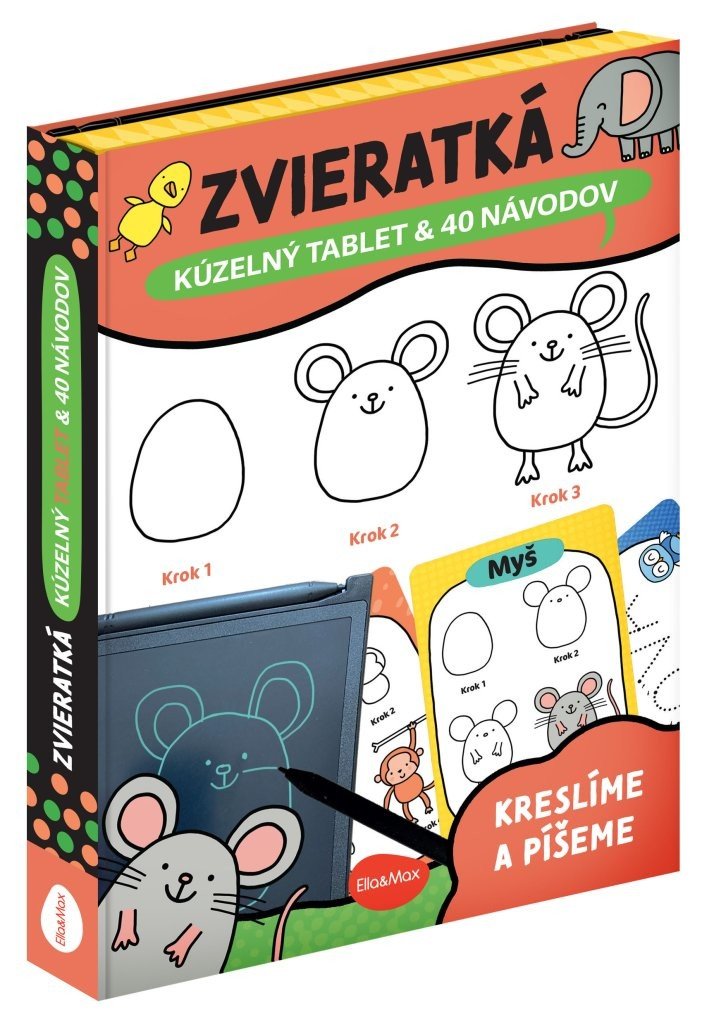 Kúzelný tablet & 40 návodov – ZVIERATKÁ