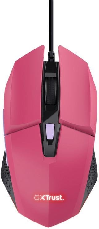 TRUST GXT 109 FELOX herní myš růžová (25068)
