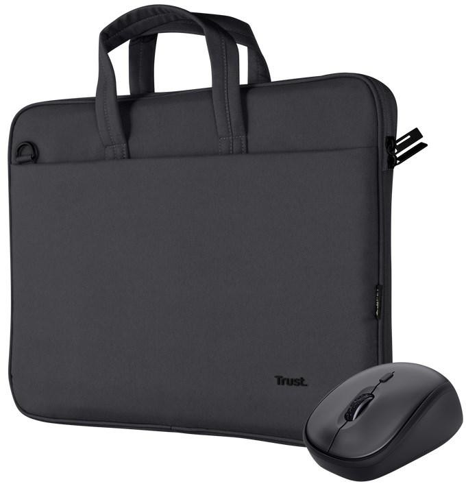 TRUST Laptop Bag And Mouse Set - černý (24988)