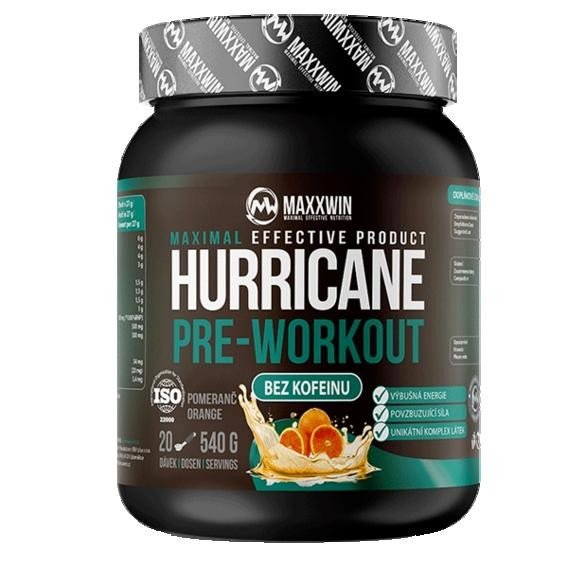 MaxxWin Hurricane Pre-Workout No Caffeine 540g