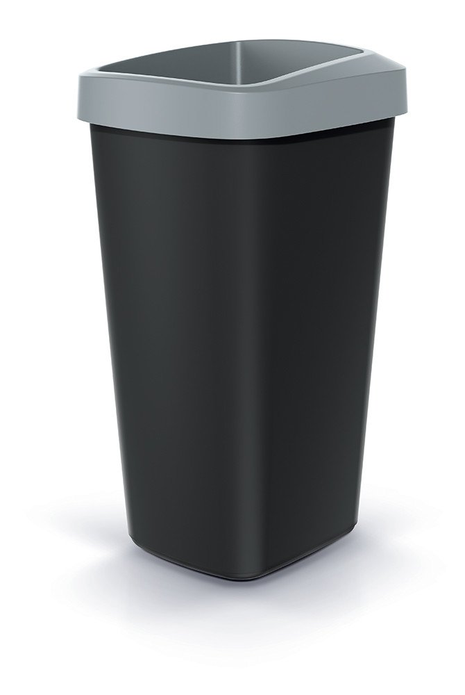 PRO Odpadkový koš COMPACTA Q světle šedý, objem 25l
