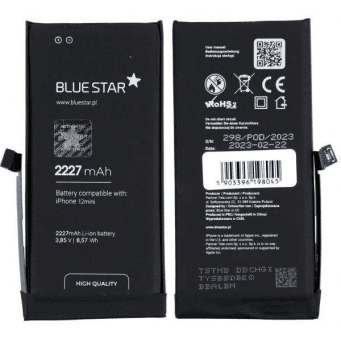 Baterie Blue Star pro Apple iPhone 12 mini 2227mAh Li-Ion Blue Star 477040 5903396198045
