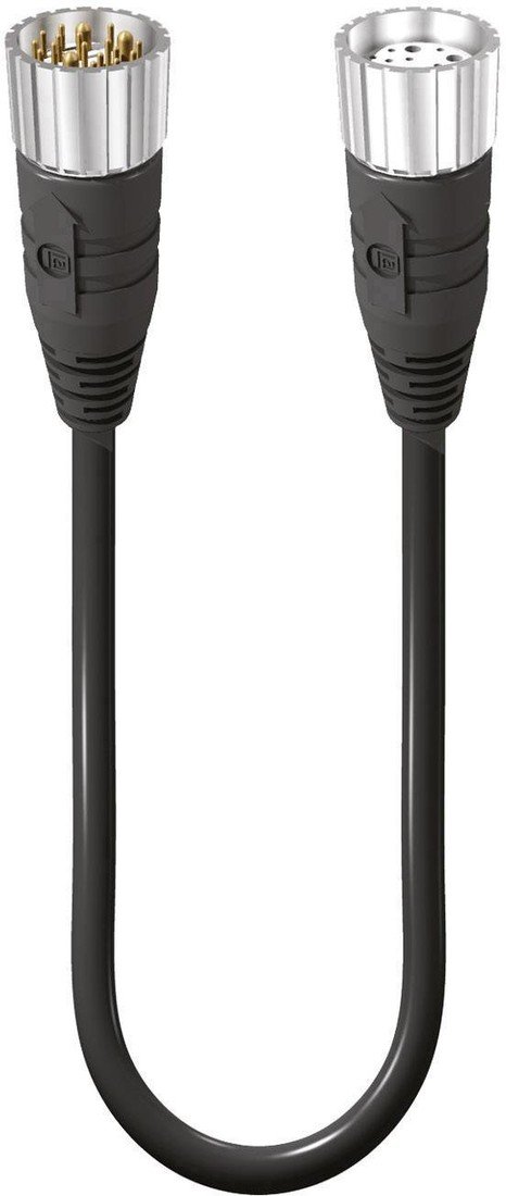 Lumberg Automation 2234 připojovací kabel pro senzory - aktory M23 zástrčka, rovná, spojka, rovná 10.00 m Počet pólů: 19 1 ks