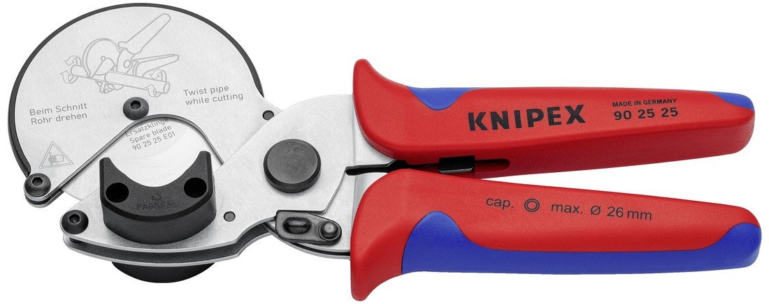 Knipex Řezačka trubek pro kompozitní a plastové trubky do Ø 26 mm 90 25 25